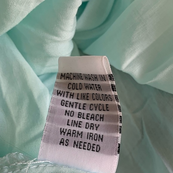 🌈 Ali & Kris Asymmetrical Aqua Dress - Picture 8 of 8